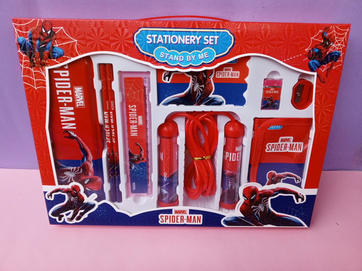 SPIDERMAN STATIONERY SET