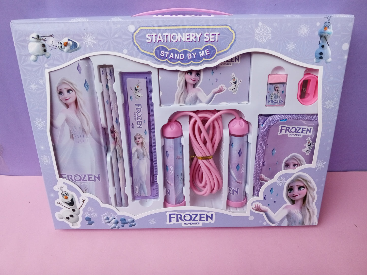 FROZEN STATIONERY SET