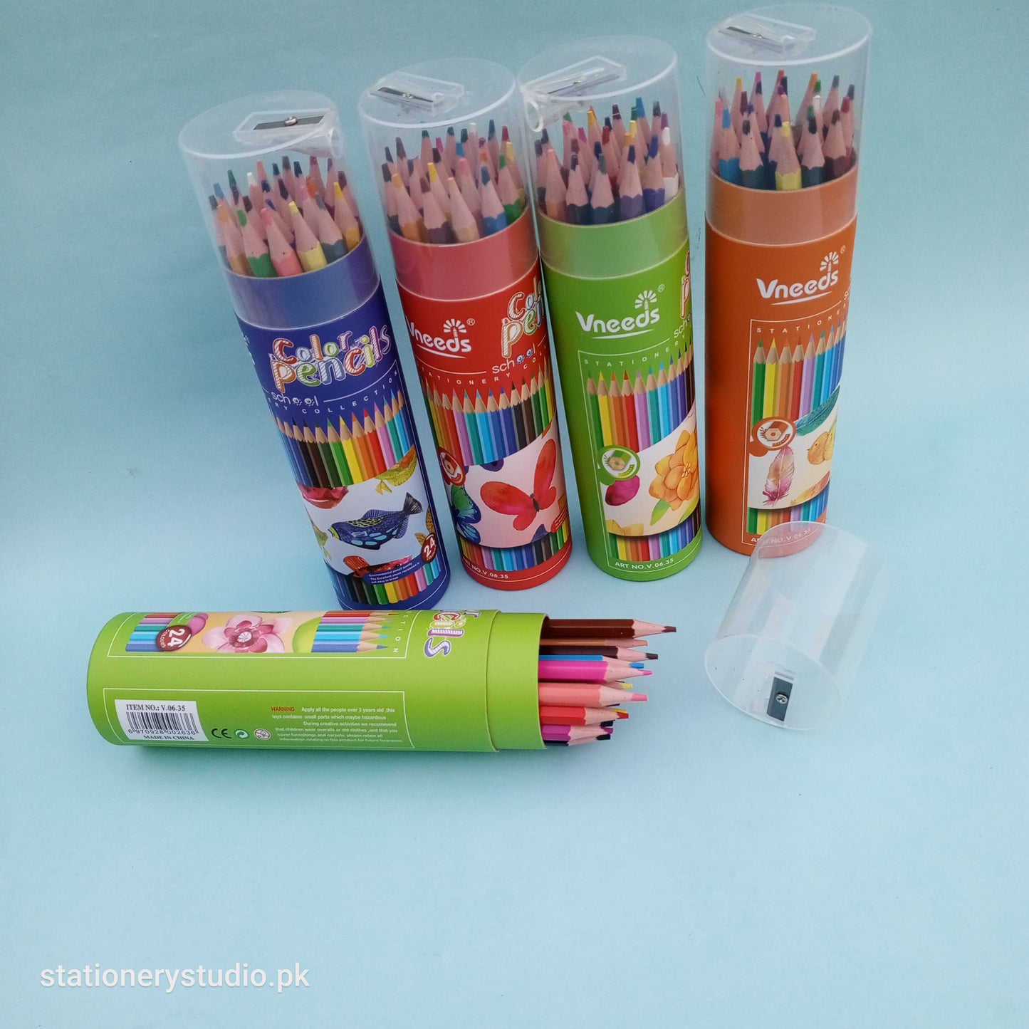 VNEEDS PENCILS COLOR - SET OF 24