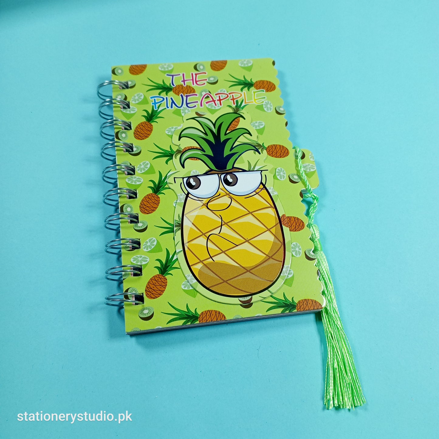 PINEAPPLE SPIRAL - NOTEBOOK / JOURNAL