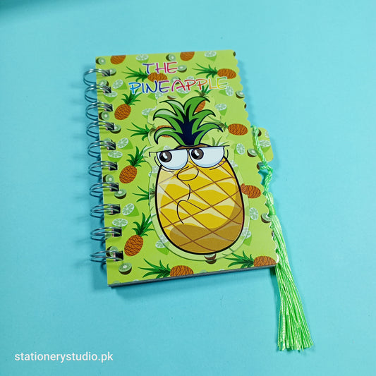 PINEAPPLE SPIRAL - NOTEBOOK / JOURNAL