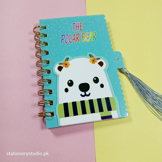 POLAR BEAR SPIRAL NOTEBOOK / JOURNAL