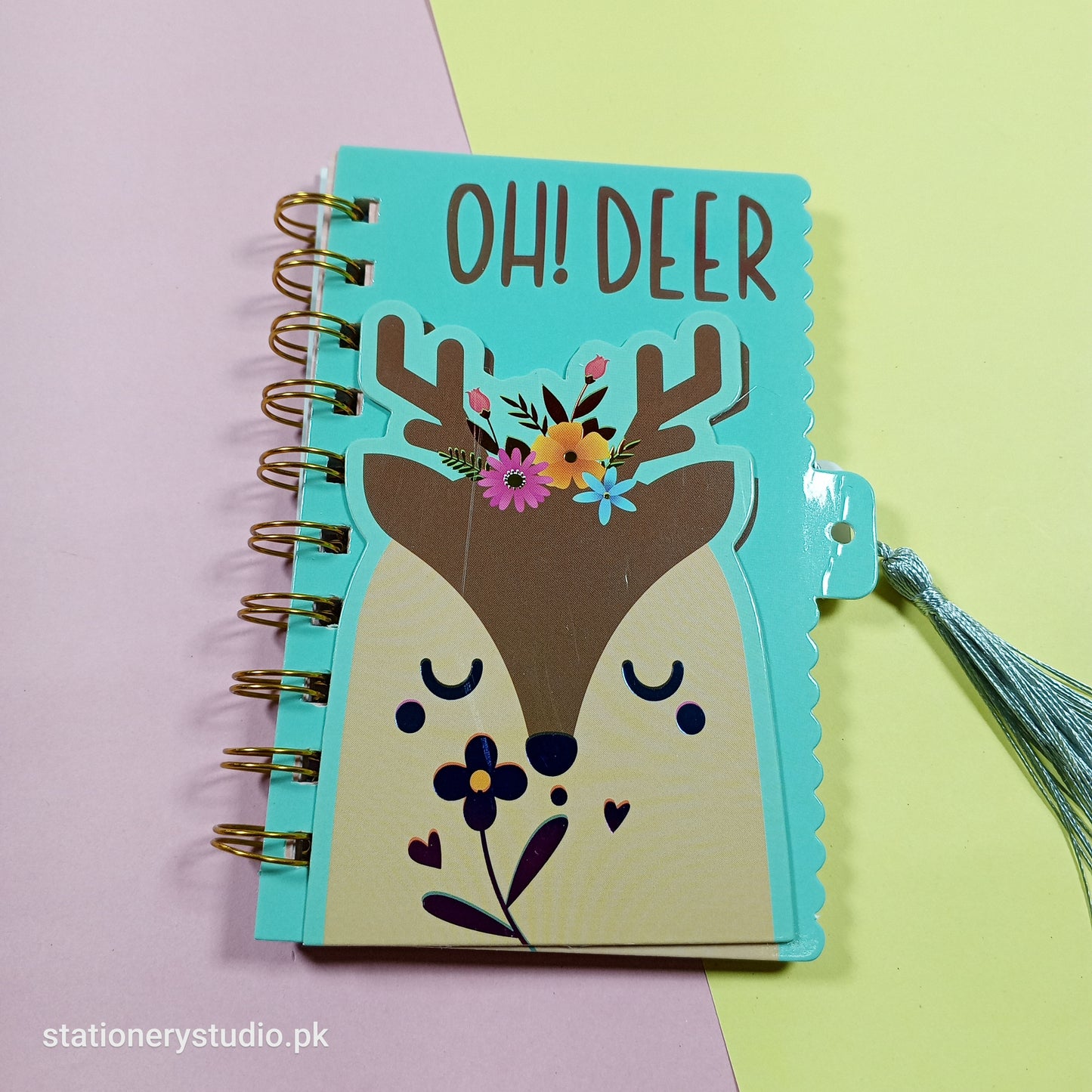 DEER SPIRAL NOTEBOOK / JOURNAL - STYLE 1