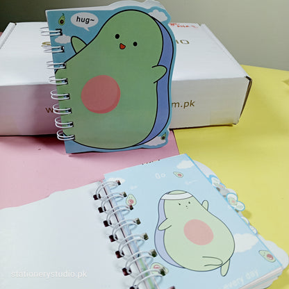 AVOCADO SPIRAL NOTEBOOK / JOURNAL