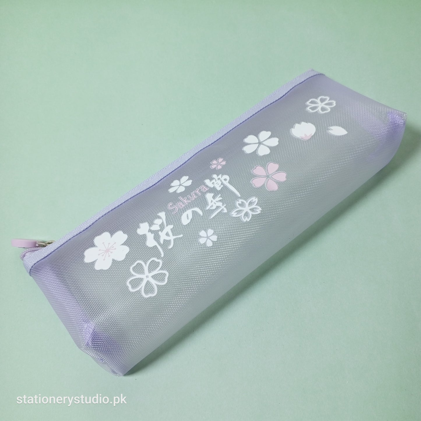 PURPLE SAKURA POUCH