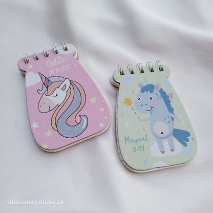 UNICORN SPIRAL - NOTEPAD