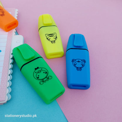 ANIMAL HIGHLIGHTERS - SET OF 4