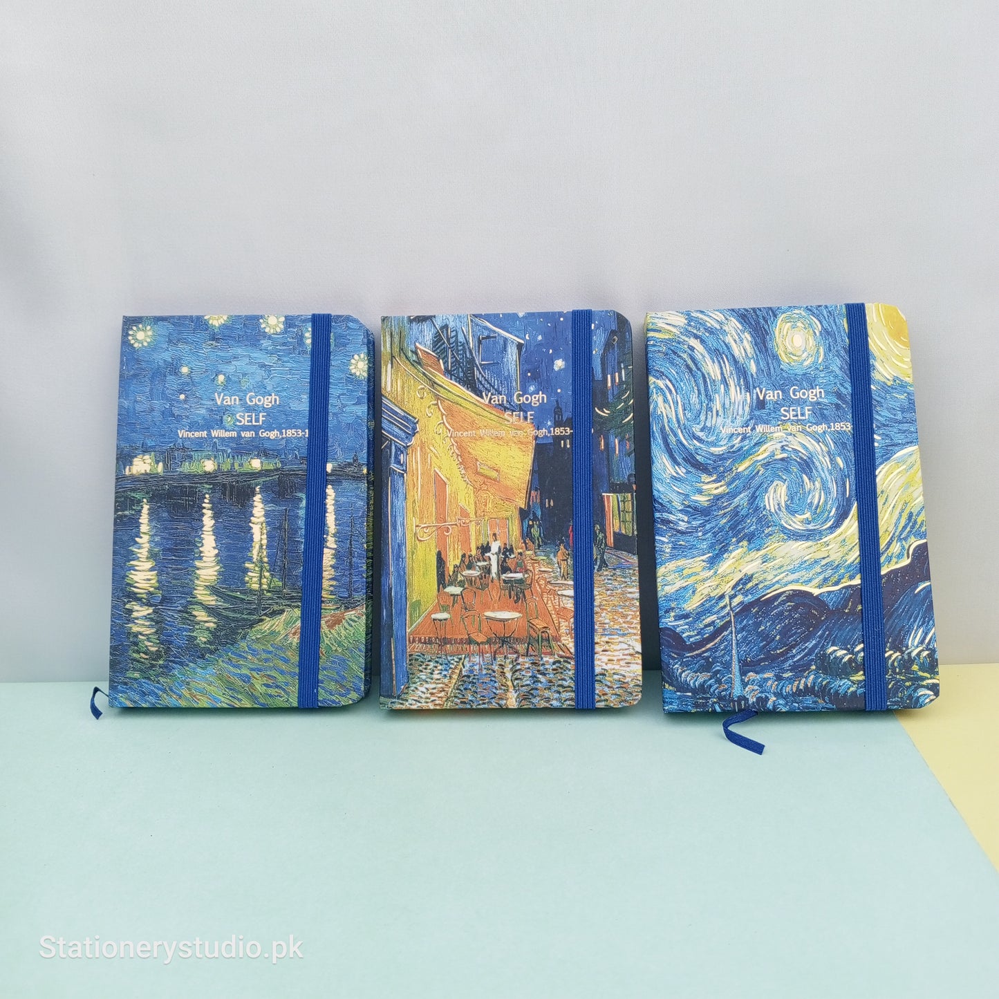 VINCENT VAN-GOGH PAINTING GOLD FOILED - NOTEBOOK JOURNAL