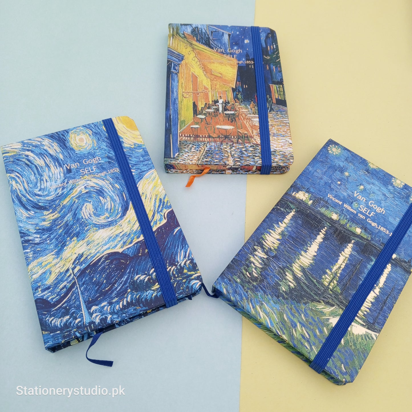 VINCENT VAN-GOGH PAINTING GOLD FOILED - NOTEBOOK JOURNAL