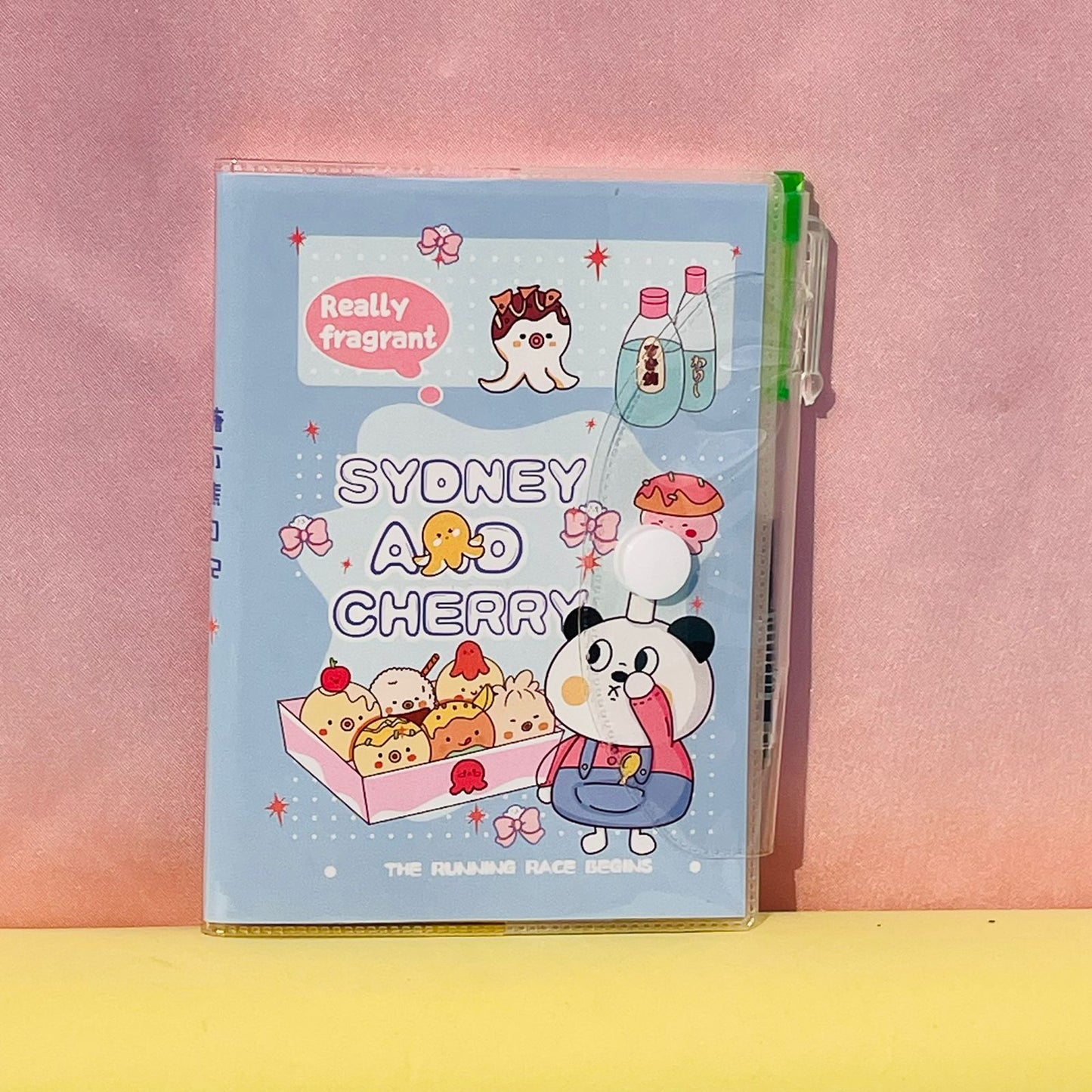 KAWAI BEARY NOTEBOOK - WITH PEN - STATIONERYSTUDIO