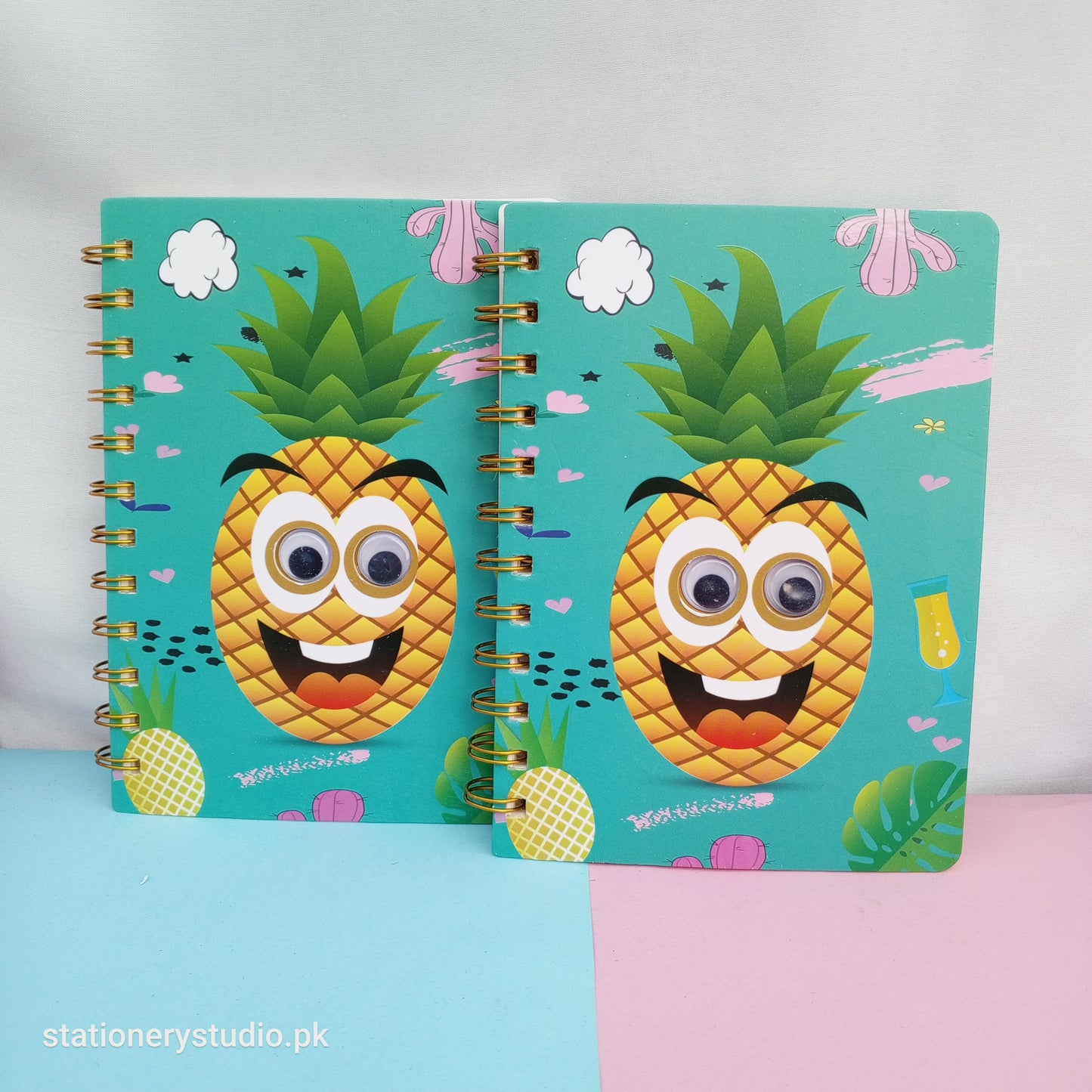 KAWAI PINEAPPLE SPIRAL - STATIONERYSTUDIO