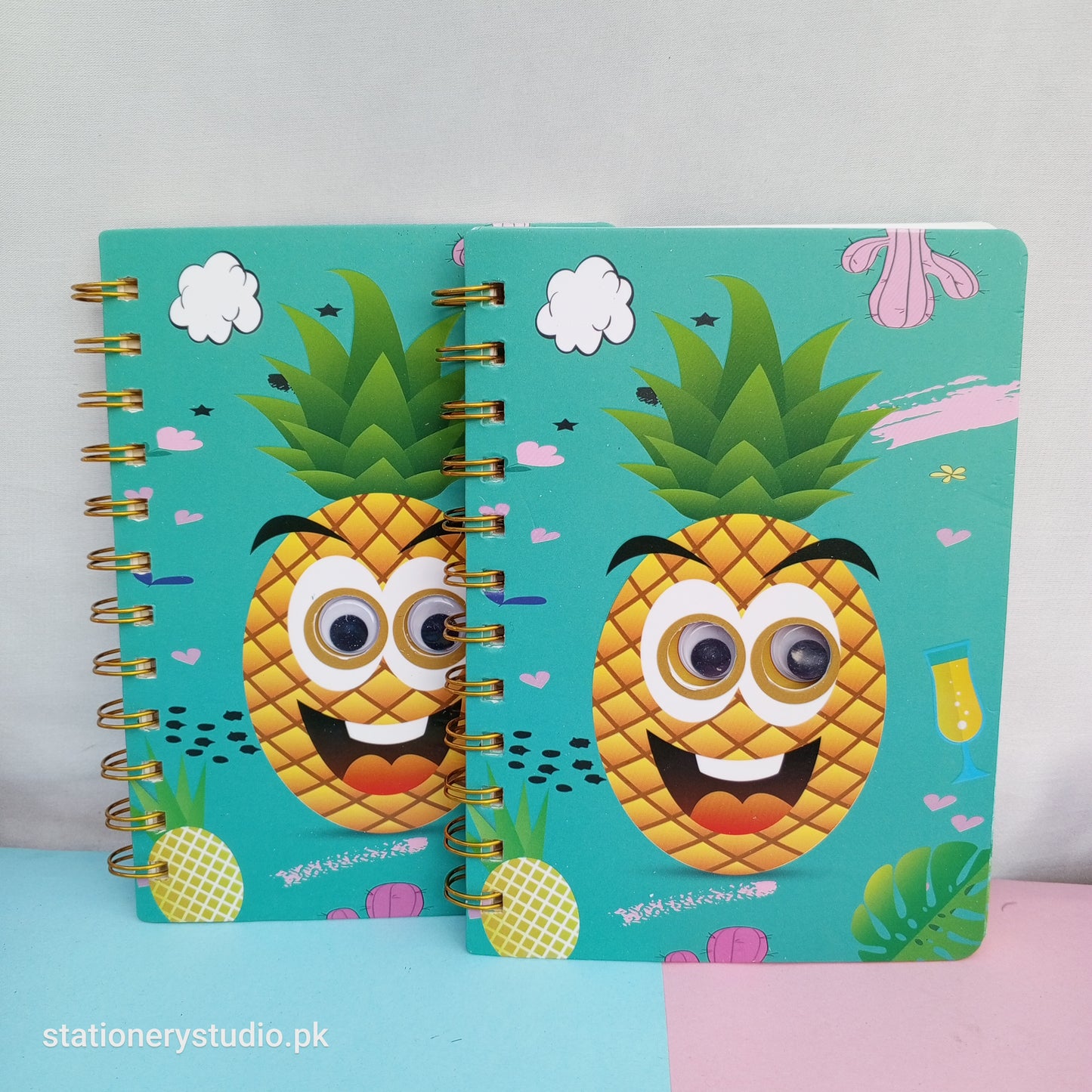 KAWAI PINEAPPLE SPIRAL - STATIONERYSTUDIO