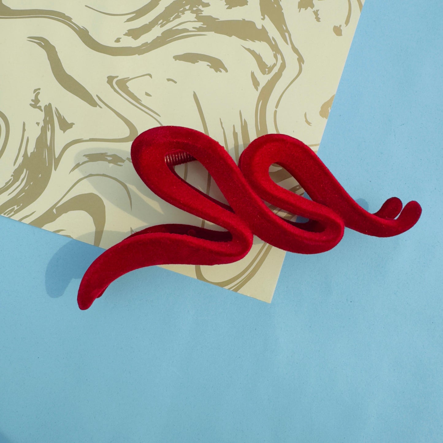 Korean Velvet - Hair Claws