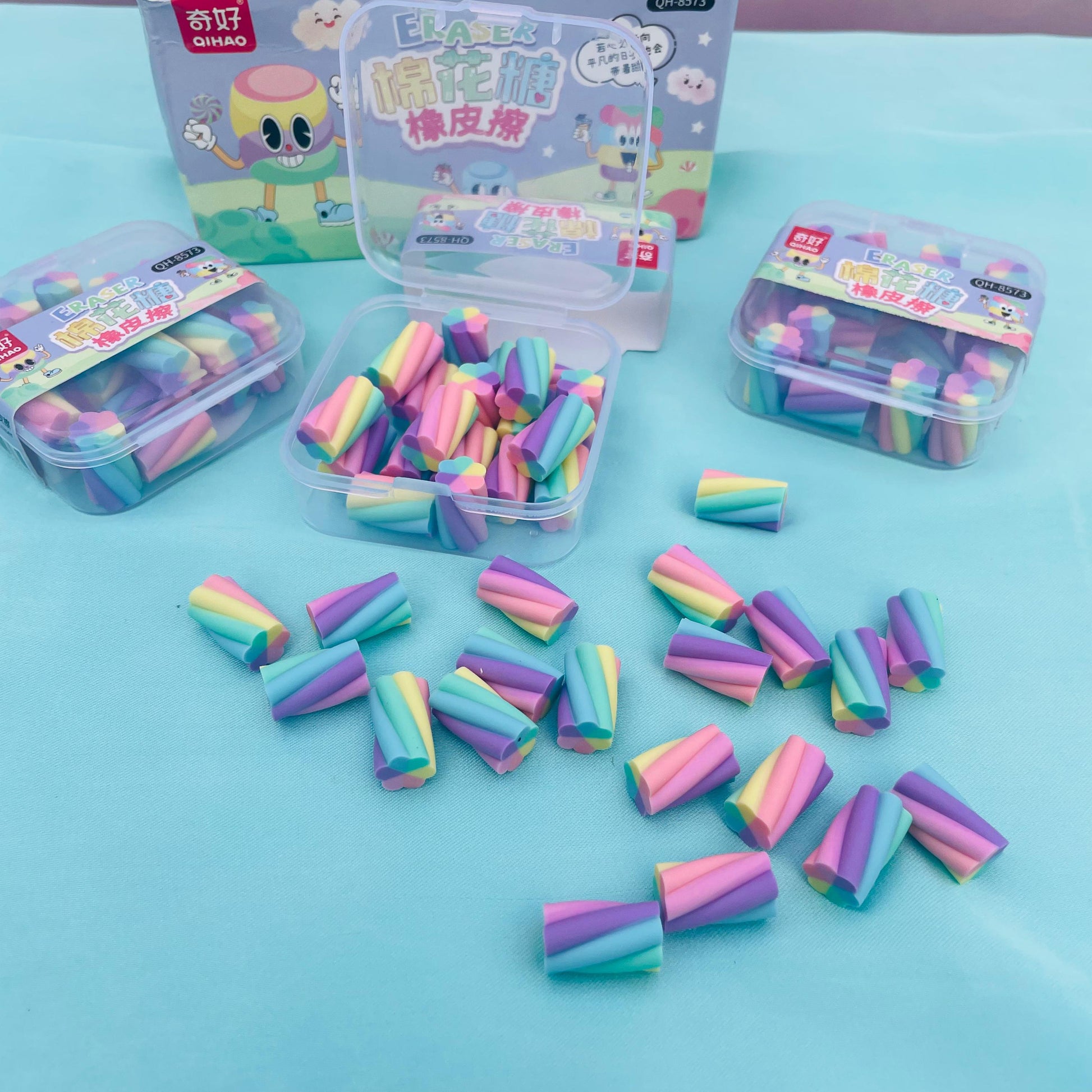 MARSHMALLOW - ERASER BOXES - STATIONERYSTUDIO