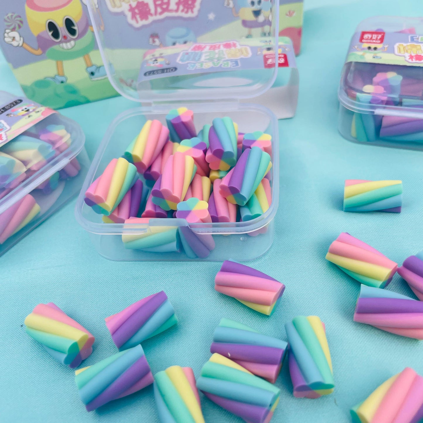 MARSHMALLOW - ERASER BOXES - STATIONERYSTUDIO