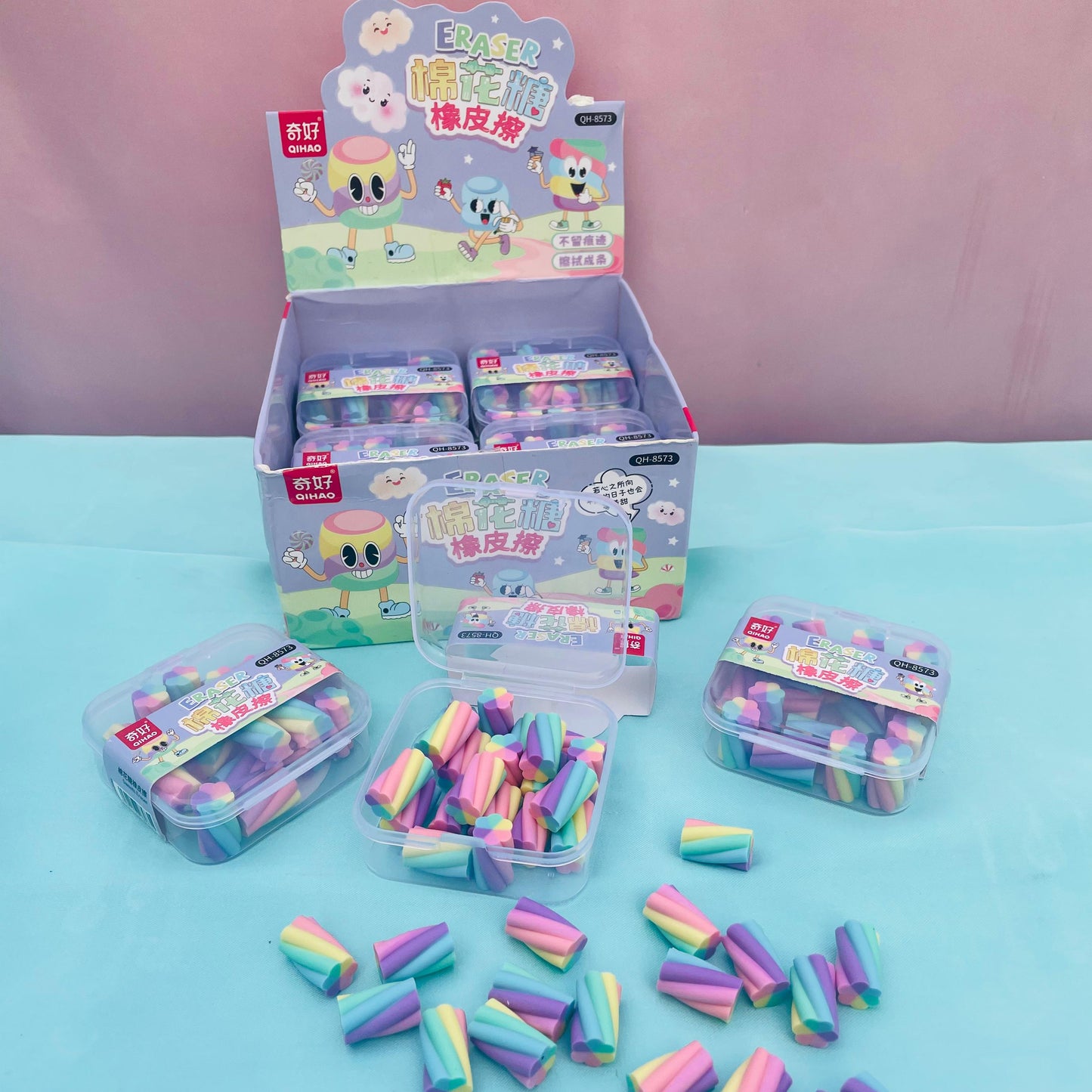 MARSHMALLOW - ERASER BOXES - STATIONERYSTUDIO