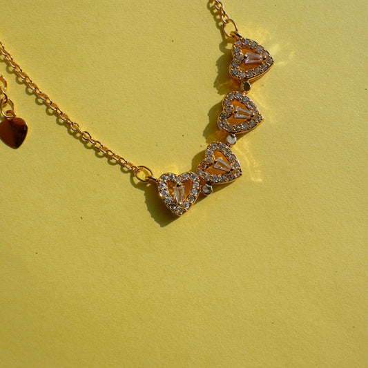 Magnetic Flower/Heart - Necklace