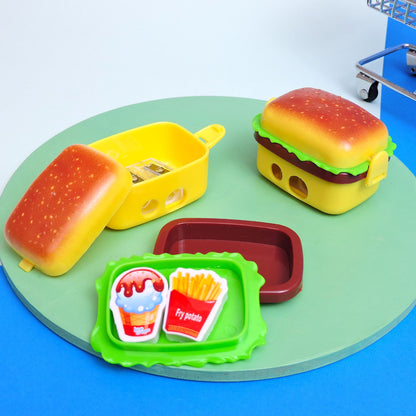 BURGER ERASER & SHARPENER