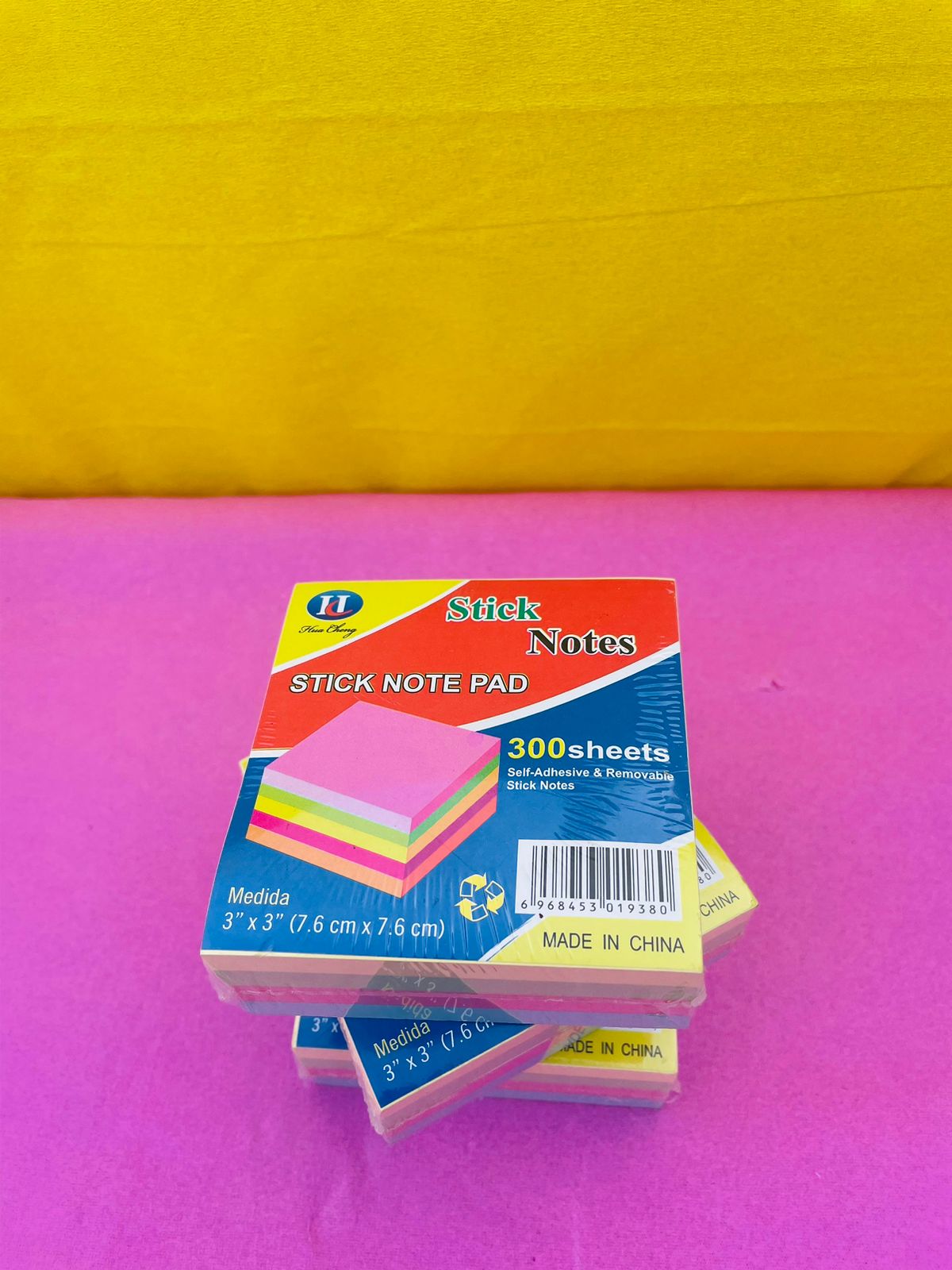 PASTEL STICKY NOTES - 200 SHEETS - STATIONERYSTUDIO