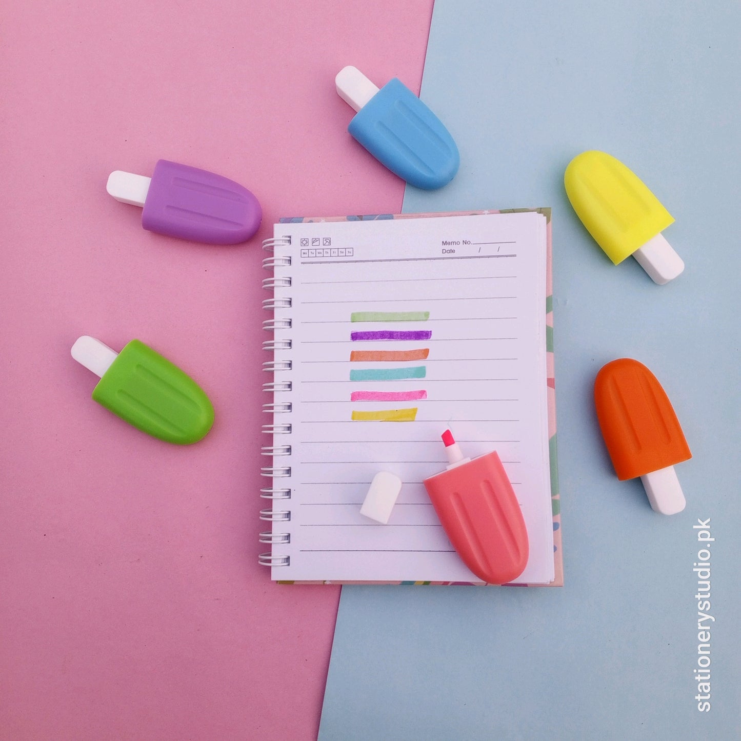 POPSICLE BRIGHT - HIGHLIGHTER SET - STATIONERYSTUDIO