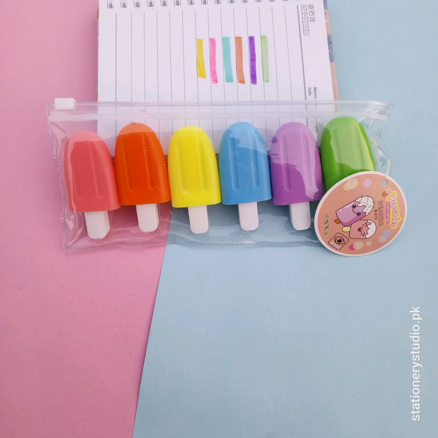 POPSICLE BRIGHT - HIGHLIGHTER SET - STATIONERYSTUDIO