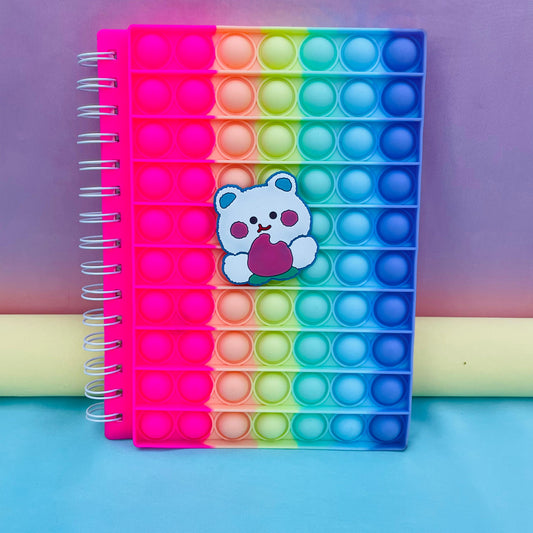 Rainbow Pop It - Journal - STATIONERYSTUDIO