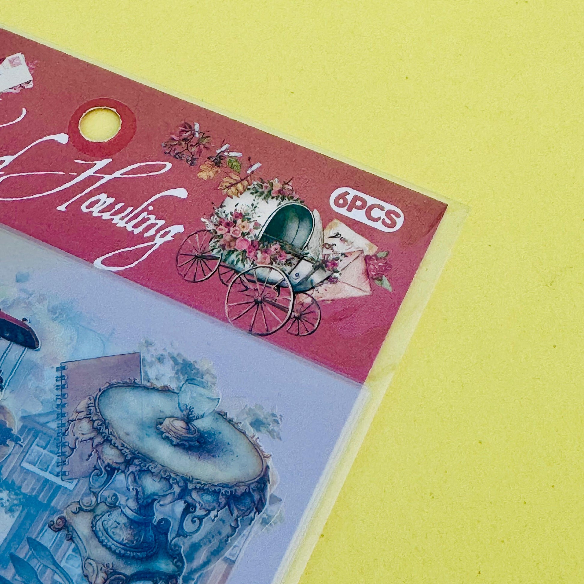 Retro - Sticker Sheet Set Of 6