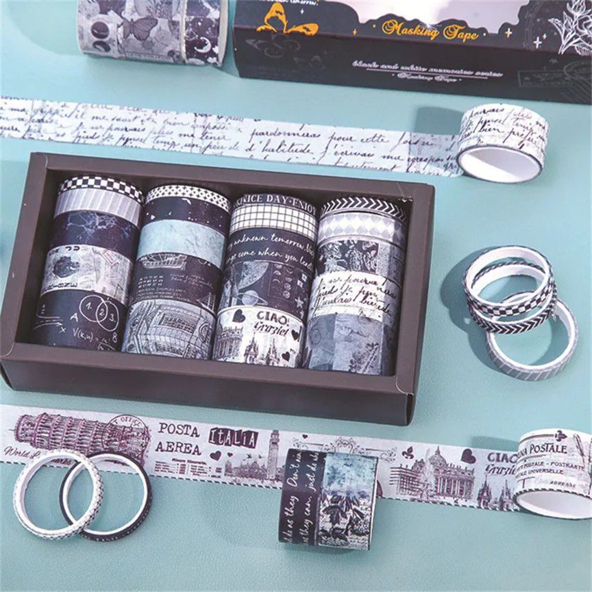 Retro Memory Series - Washi tape Set Of 20 - STATIONERYSTUDIO