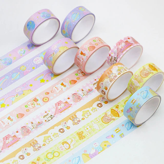 FANTASY WASHI TAPE SET OF 60