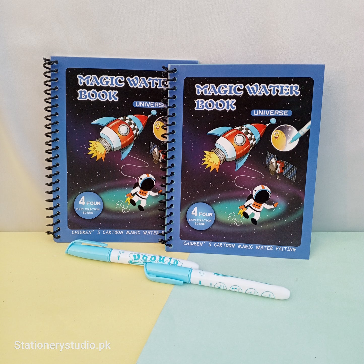 SPACE WATER - MAGIC BOOK - STATIONERYSTUDIO