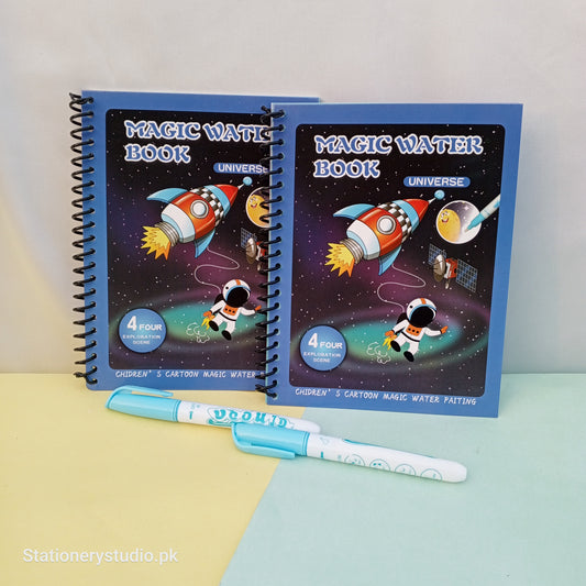 SPACE WATER - MAGIC BOOK - STATIONERYSTUDIO