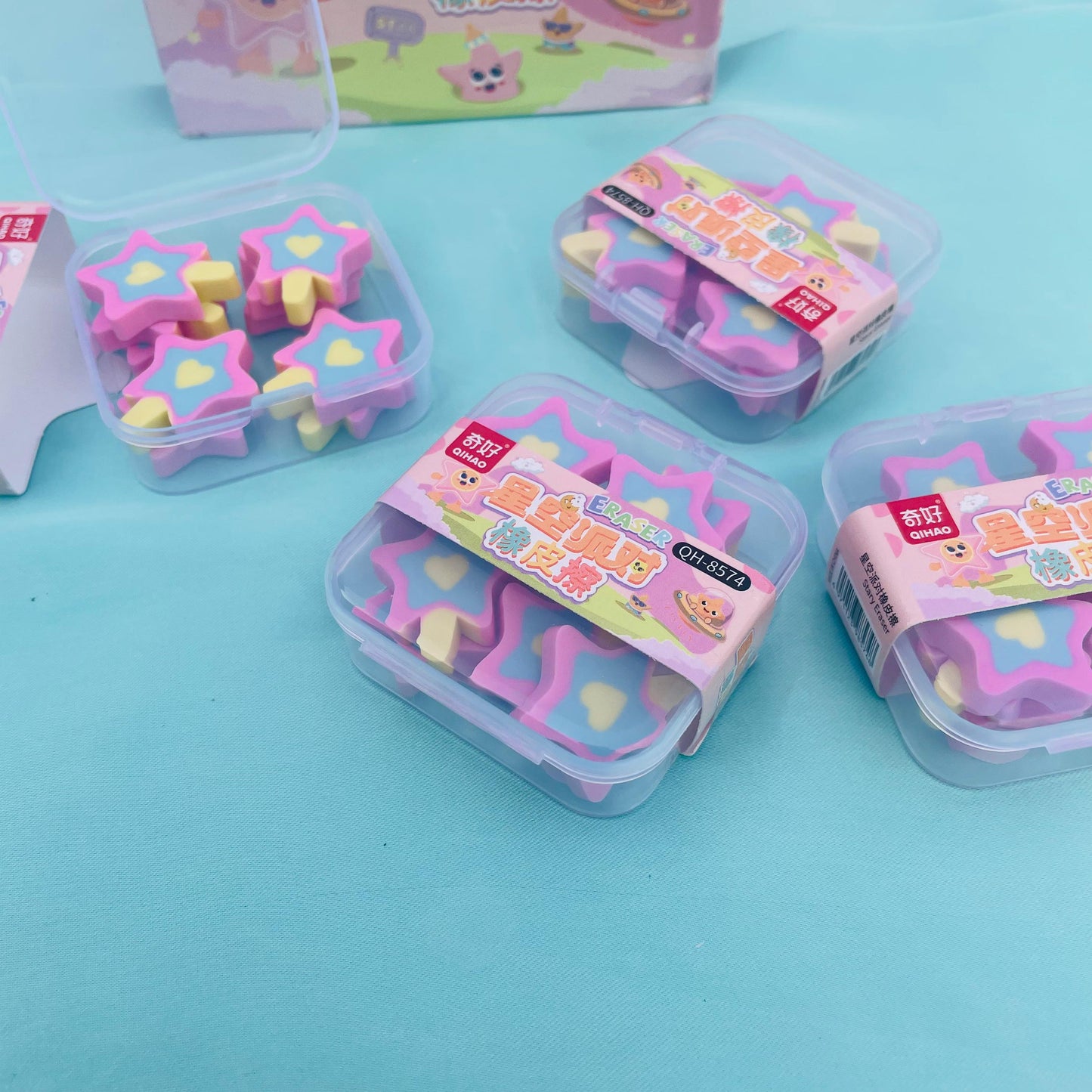 STAR - ERASER BOXES - STATIONERYSTUDIO