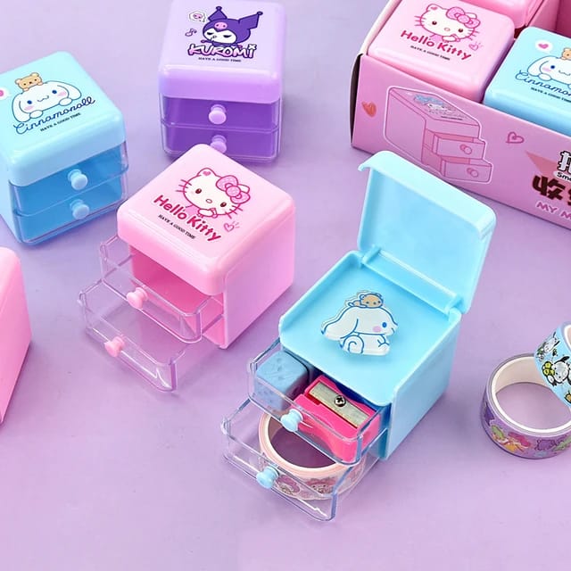 Sanrio Mini Drawers - Organizer