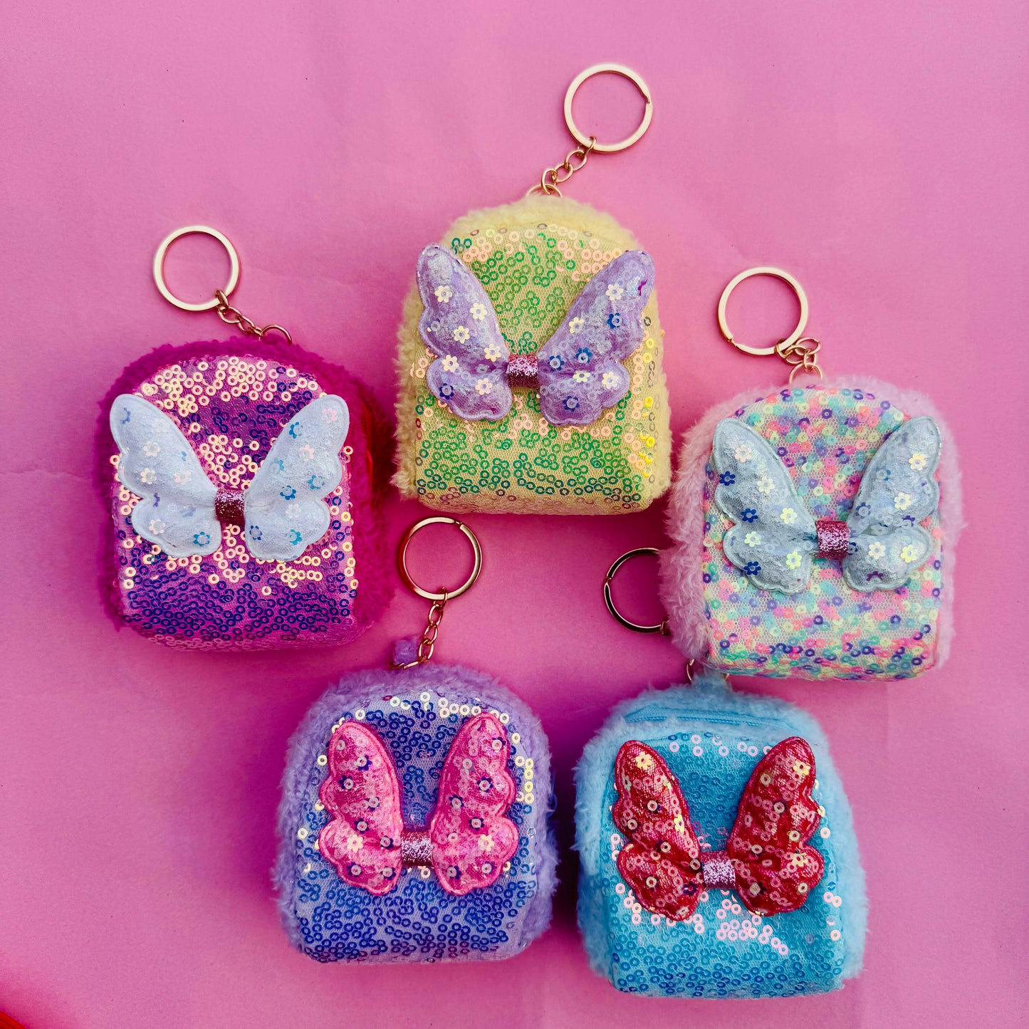 Sequins Fluffy - Coin Pouch