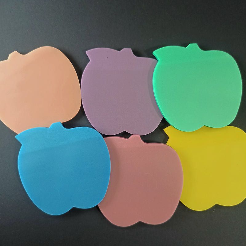 APPLE TRANSPARENT STICKY NOTES