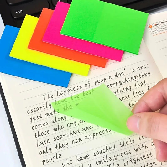 TRANSLUCENT HIGHLIGHT COLORS - STICKY NOTE - STATIONERYSTUDIO