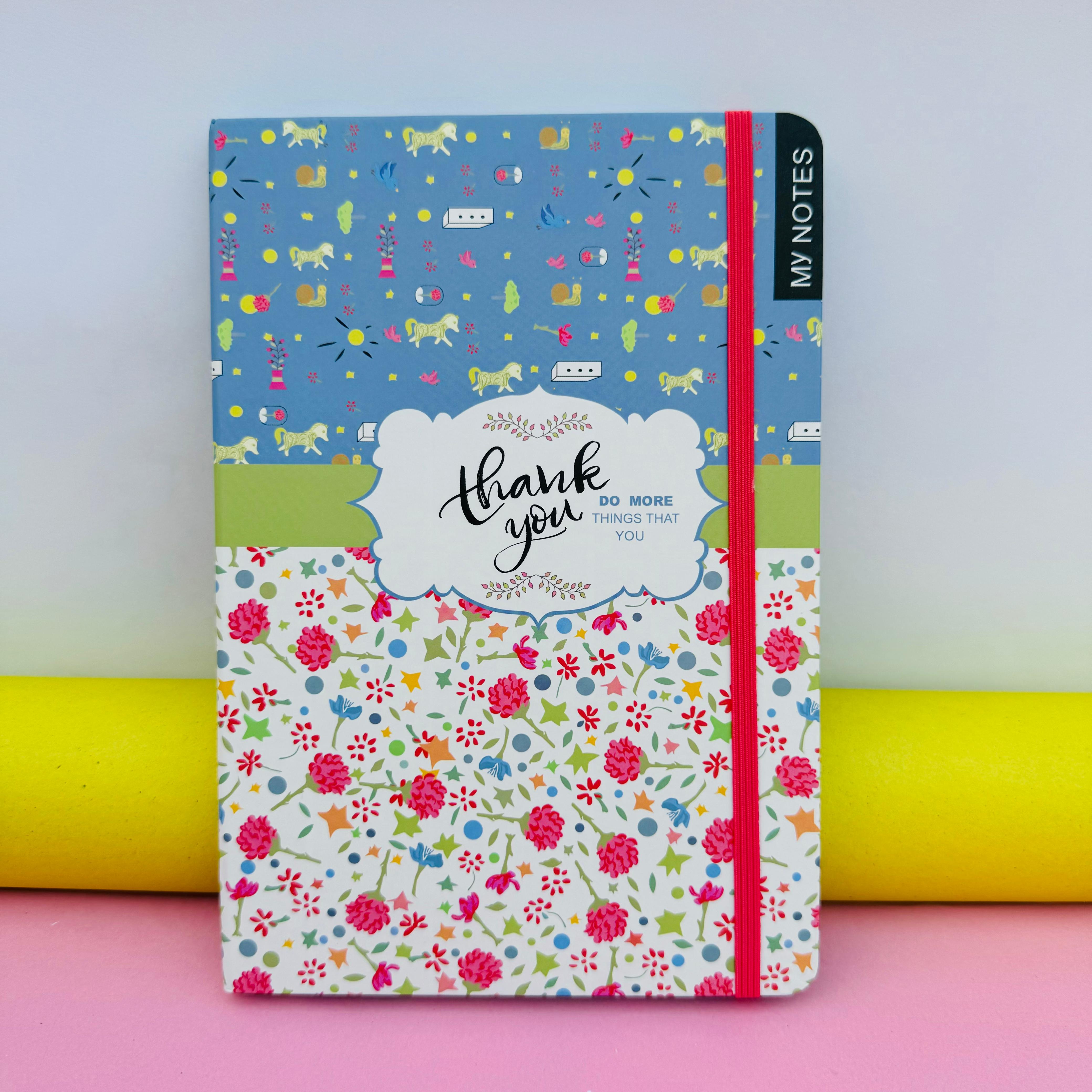 String Notebook Thank Thank You - Journal/Notebook - STATIONERYSTUDIO