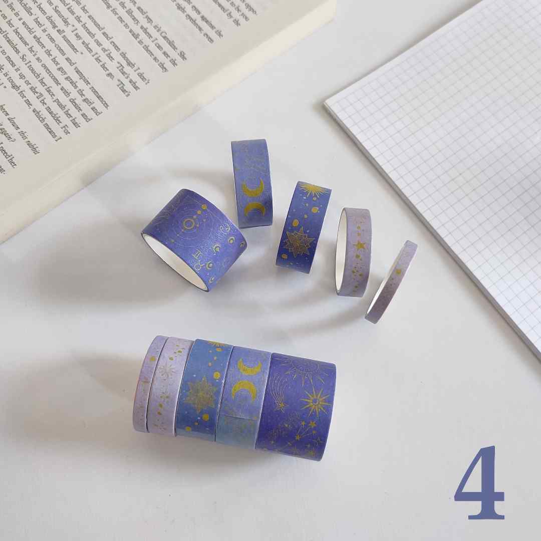 Vintage Washi Tape - Set Of 10 - STATIONERYSTUDIO