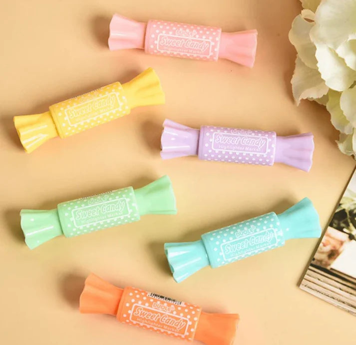 Candy Double Sided Highlighter Set of 6