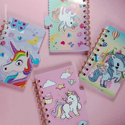 UNICORN SPIRAL - NOTEBOOK / JOURNAL