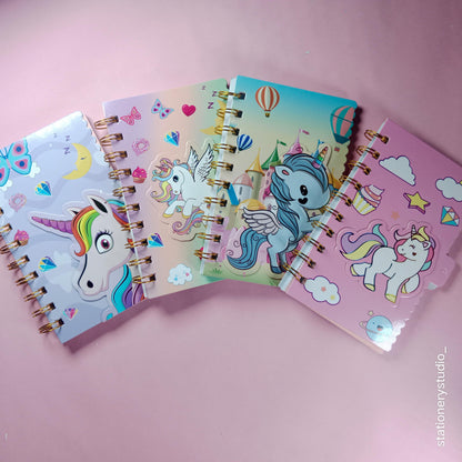 UNICORN SPIRAL - NOTEBOOK / JOURNAL