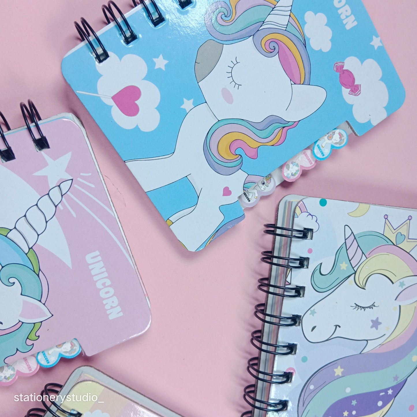 UNICORN SPIRAL - NOTEBOOK / JOURNAL