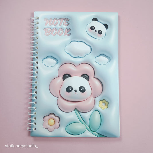 PANDA - NOTEBOOK/JOURNAL (BLUE)