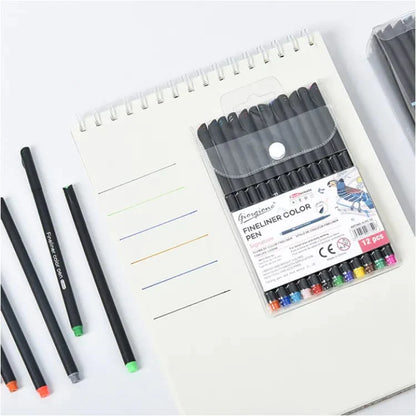 GIORGIONE SIGNATURE FINE LINER COLOR - PEN SET OF 12