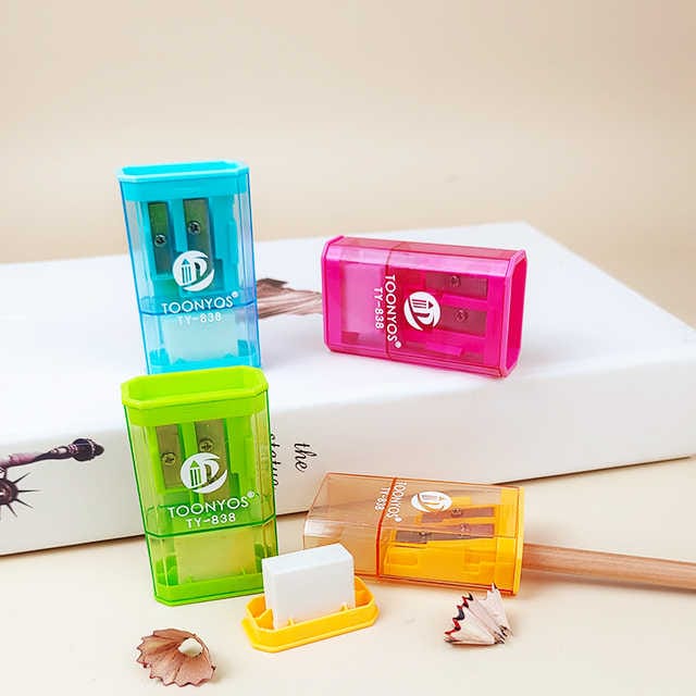 TOWER - SHARPENER & ERASER ( 2 IN 1 )