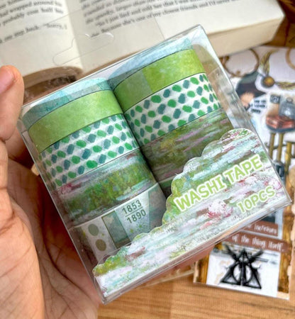 AESTHETIC SCENIC - WASHI TAPE SET OF 10