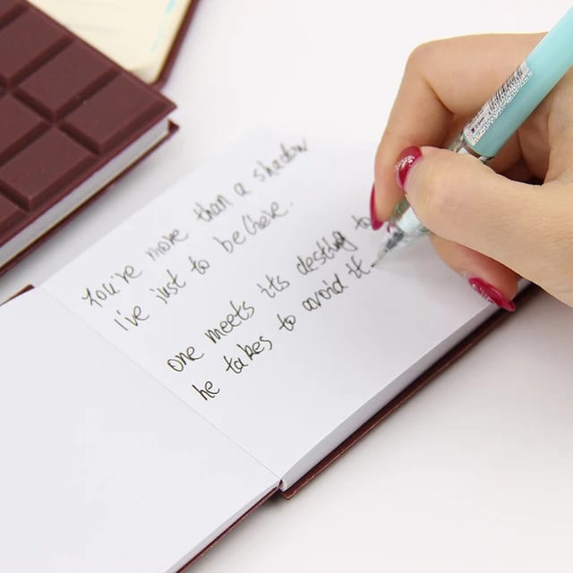 CHOCLATE - SCENTED NOTEPAD