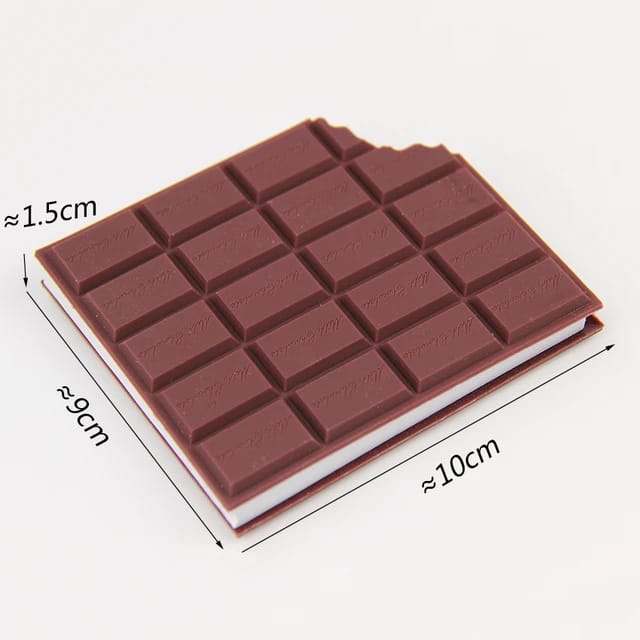 CHOCLATE - SCENTED NOTEPAD