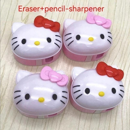 HELLO KITTY - ERASER & SHARPENER