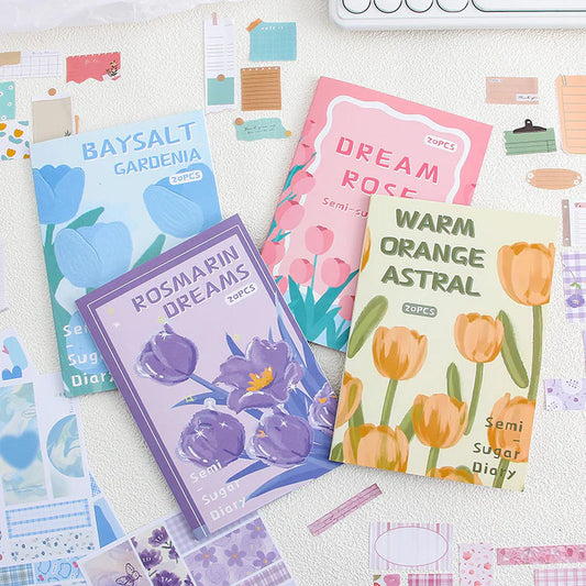 Semi Sugar Diary Dream Rose - Stickers